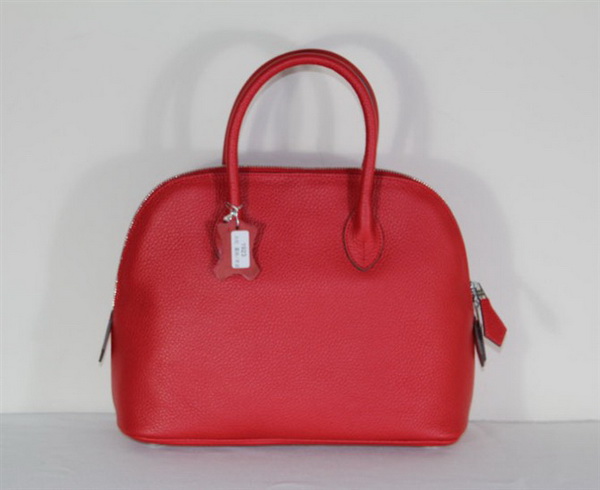 High Quality Replica Hermes Bolide Togo Leather Tote Bag Red 1923 - Click Image to Close